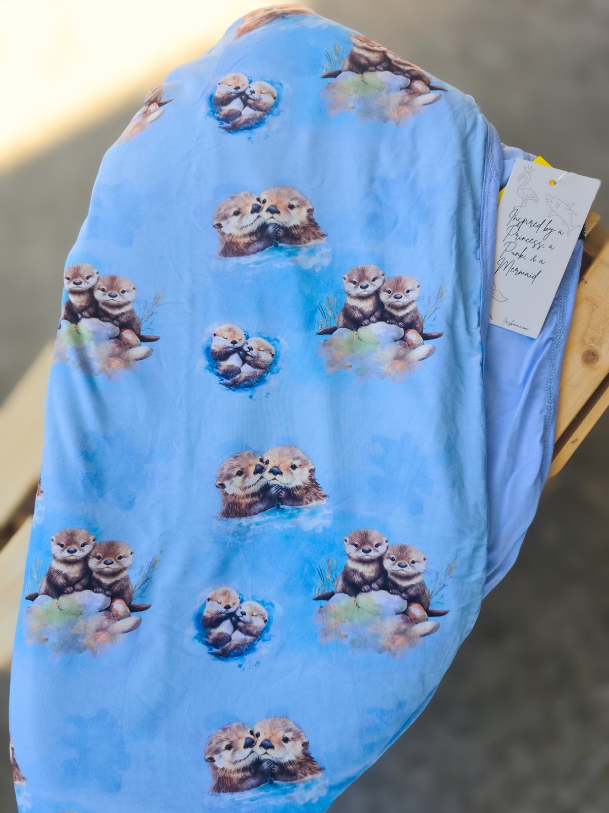 Baby Otters Blanket