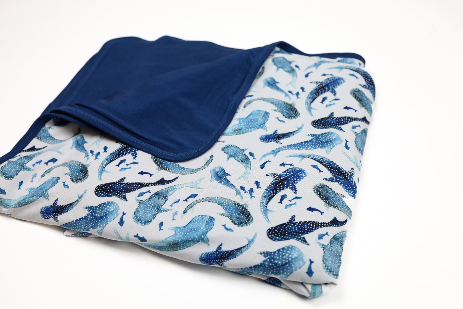 Whale Shark Wonder Bamboo Blanket