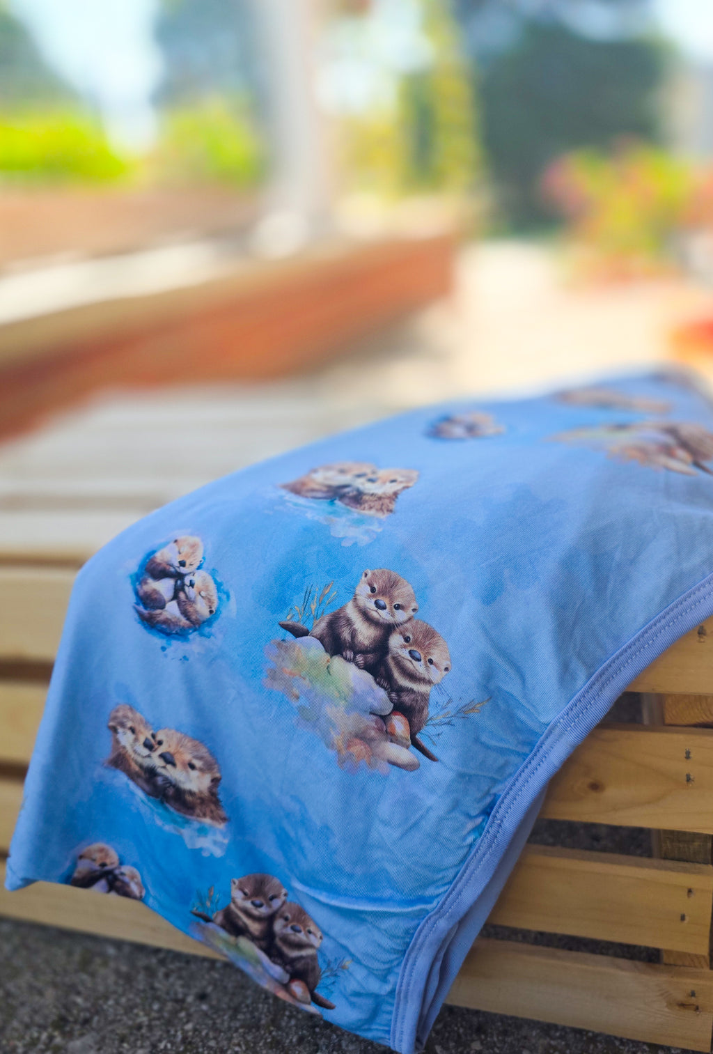 Baby Otters Blanket