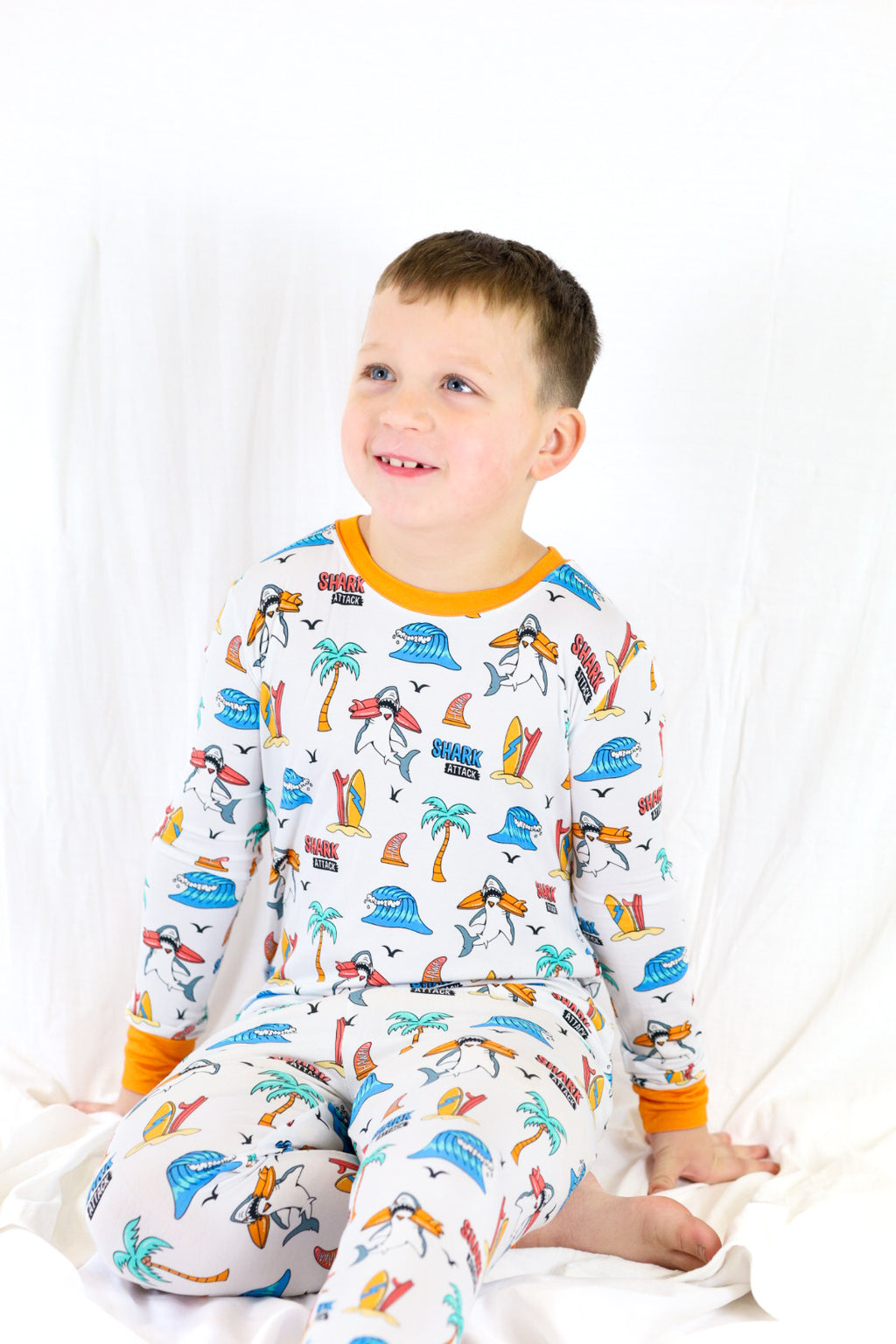 Shark Attack Two Piece Set
